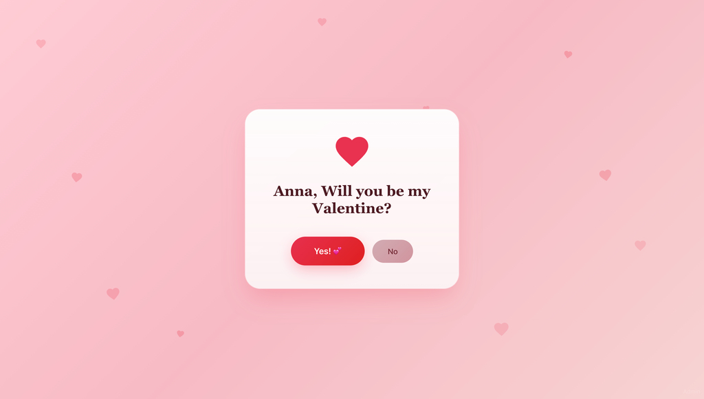 Will You Be My Valentine?